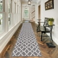 thumbnail image 1 of Yamaziot 2.7'x12' Runners Rug for Long Hallways, Runners Rugs for Floor Mat, Non Slip Washable Gray Runner Rug Carpet, 1 of 9