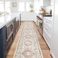 thumbnail image 1 of Yamaziot 2'x10' Boho Runner Rug for Hallway, Extre Long Laundry Runner Rug, Farmhouse Kitchen Rug, Non-Shedding Mat for Bedroom, Living Room, Dining Room, 1 of 6