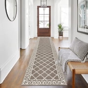Yamaziot 2'x10' Hallway Runner Rug Washable Kitchen Floor Runners for Hallway Non Skid Entryway Runner Mat Low Profile Inside Doormat Door Rugs for Laundry Room