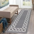 Yamaziot 2'x6' NonSlip Runner Rug for Hallway, Kitchen, Laundry Room