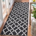 thumbnail image 1 of Yamaziot 2'x6' Runner Rug Long Farmhouse Kitchen Laundry Room Rug Runner Non Slip Washable Hallway Runner Rug Area Rug, Black, 1 of 8