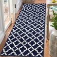 thumbnail image 1 of Yamaziot 2'x6' Runner Rugs for Hallway Floor, Farmhouse Kitchen Rug, Non Slip Washable Carpet Runners for Long Hallways, Laundry Room Mat Doormat, Dark Blue, 1 of 8