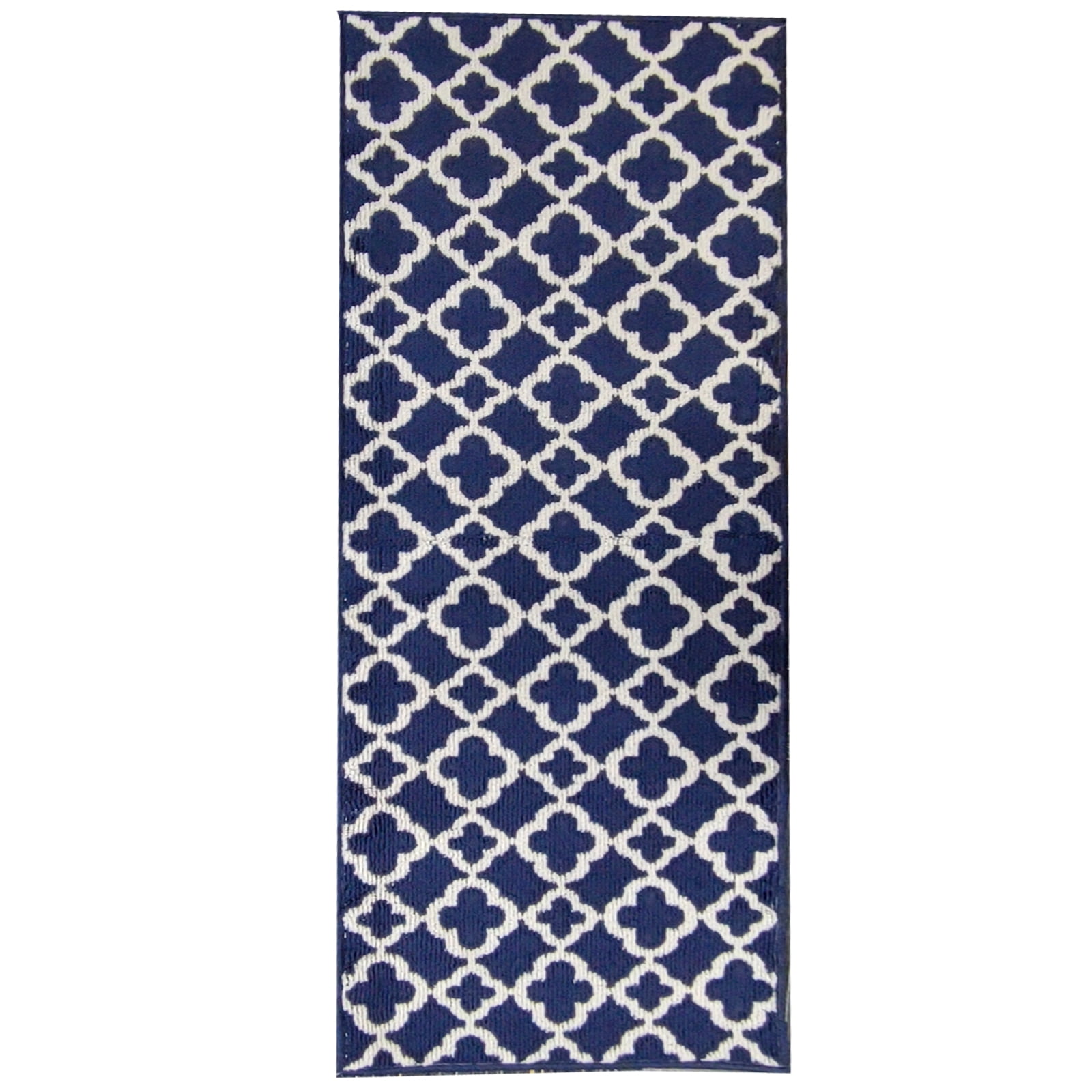 Yamaziot Waschbarer Läufer Teppich 5x7.6 Cm - Blumenmuster, Rutschfest, Für Küche & Flur
