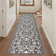 thumbnail image 1 of Yamaziot 2'x8' Runner Rugs for Hallway, Farmhouse Kitchen Runner Laundry Room Rug, Washable Non Slip Entrance Floor Mat, Gray Carpet, 1 of 7