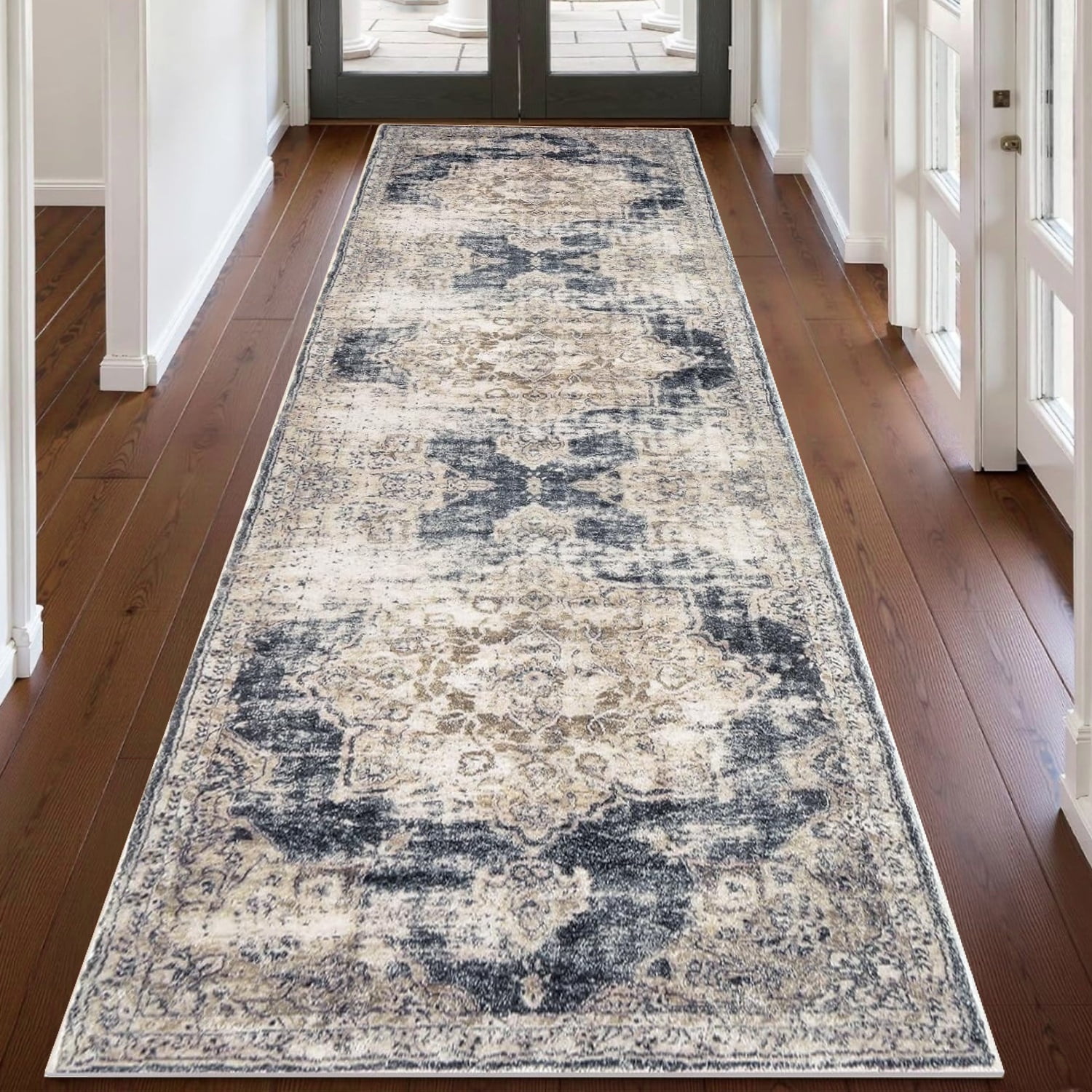 Runner Rug for Hallway, Yamaziot 2'x8' Washable Rug for Floor with ...