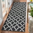 thumbnail image 1 of Yamaziot 20"x59" Runner Rug for Hallway Non Slip Carpet Washable Heavy Duty Kitchen Rugs Door Mat Dirt Trapper Mat, Black, 1 of 9