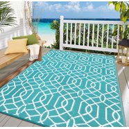 8x10 Water Resistant, Large Indoor Outdoor Rugs for Patios, Front Door ...