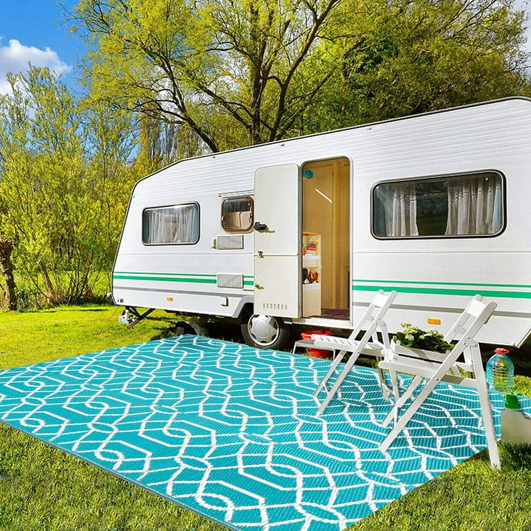 Outdoor Patio Rug Waterproof Camping - Outdoor Rugs Outdoor Carpet, Plastic  Straw Area Rug for Patios Clearance RV, Outside Porch Rug Balcony Rug RV
