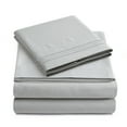 thumbnail image 1 of Yamel Home - Queen Size Bed Sheet Set- Luxurious Feeling 2000 - Deep Pockets up to 16'' Wrinkle Free - Silver, Queen, 1 of 5