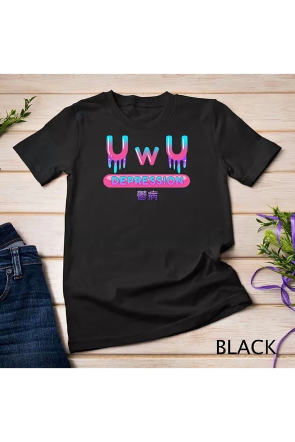 Yami Kawaii Owo Uwu Pastel Goth Harajuku Unisex S-5Xl T-Shirt, Unisex T-Shirt