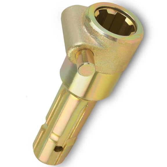 Yammee 1-3/8in & 6 Spline Female 1-3/8in & 6 Spline Male PTO Extender to Extend & Shorten PTO Quick Connect Adapter for Tractor
