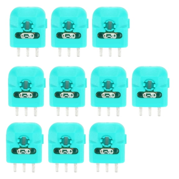 Yammee 1/4/10pcs Replacement Hall Effect Module Controller 3D Joystick Potentiometer Sensors Module for Controller