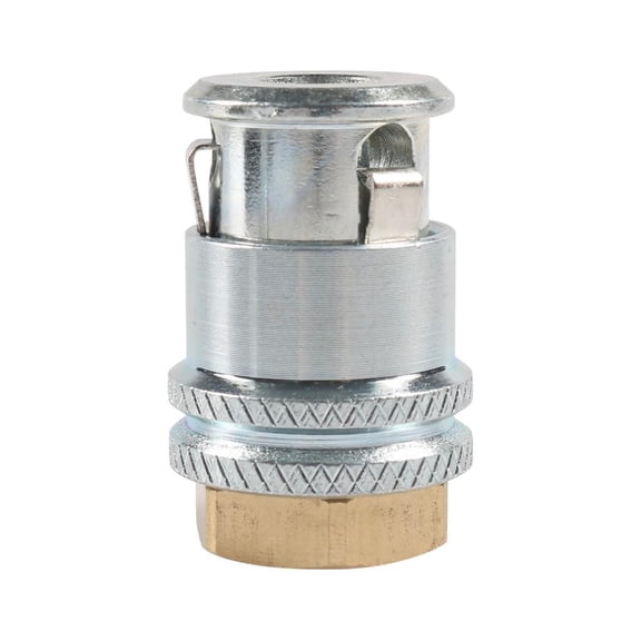 Yammee 1/4Inch Locks on Air Chuck Air Compressor Wear Resistant Tire Inflator Tire Chuck for Hose Repair Inflate Chuck