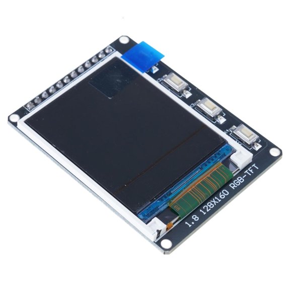 Yammee 1.8Inch SPI Interfaces TFT LCD Display Board Module 128x160 Resolution 3.3 v 5V