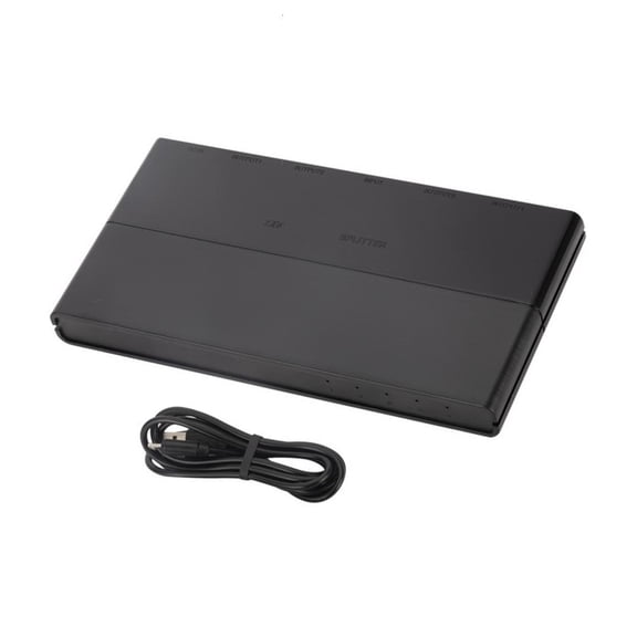 Yammee 1 In 4 Out Video Splitter Switcher For HDTV Projector Multiple Screen Streaming