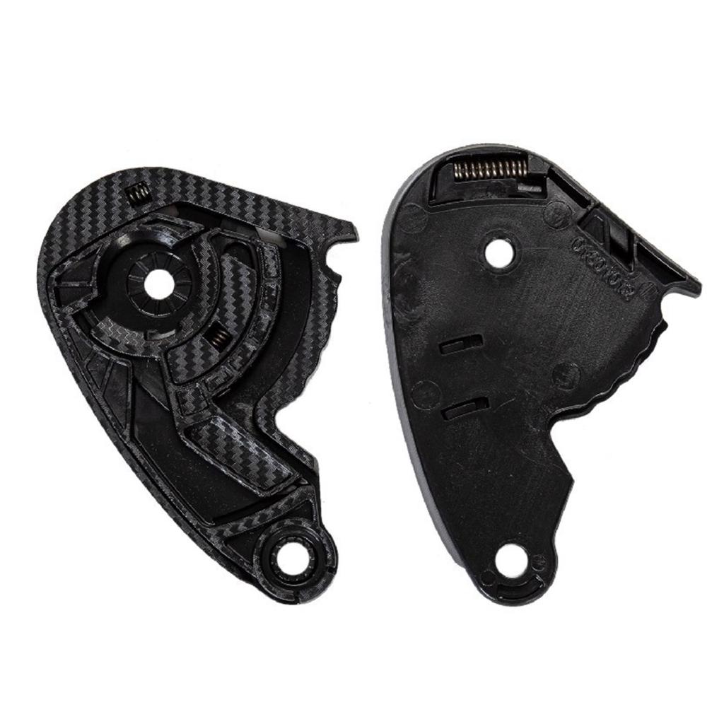Visor Check Base Yammee 1 Pair Helmets Visors Gear Base Plate Motorcycle Helmets Face ...