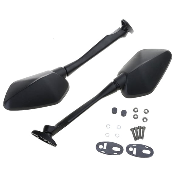 Yammee 1 Pair Motorcycle Handle Bar Rearview Mirror Scooter Motocross Rearview Mirrors For CBR300R CBR650R CBR500 CBR250 650F