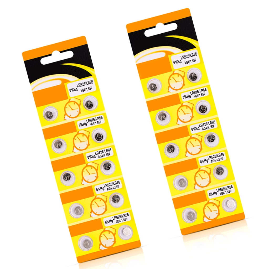 Ag4 Cell Yammee 10/20Pieces AG4 LR626 Alkaline Button Batteries Compact AG4 ...