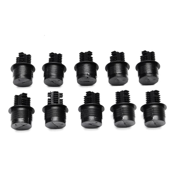 Yammee 10 Pieces Audio Speaker Buckles Ball and Socket Type Grill Guides Buckle Screws Plastic Speaker Grill Peg Kit Audio