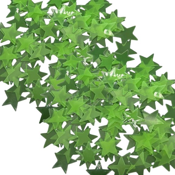 Yammee 100Pcs Bright Glow In Dark 3D Star Wall Sticker Glowing Plastic Decal for Home Kids Room Ceiling Decors and Party Use