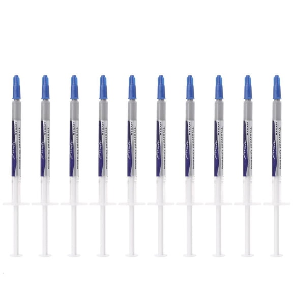 Yammee 10Pcs CPU Thermal Compound Paste High Performance Silicone Heatsink Compound 10G