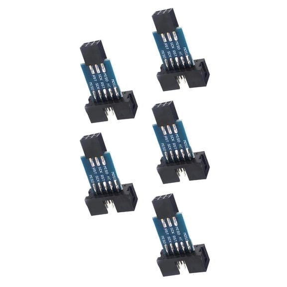 Yammee 10Pin to 6Pin Adapters PCBs Board For AVR Chip Programming