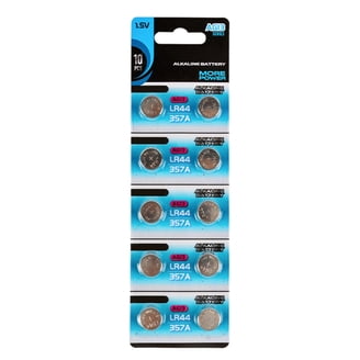 10 Pack GP 1.5V LR44 AG13 Button Cell Batteries - A76, 357, L1154 Compatible 3 thumbnail image