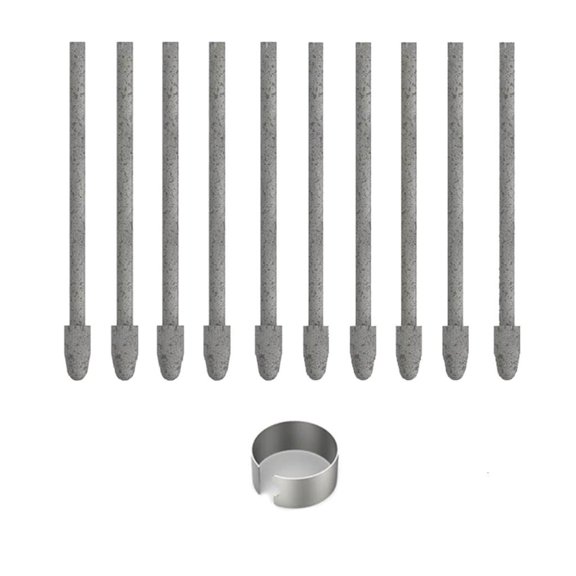 Yammee 10pcs Digital Tablets Pen Tip Replacement Pressure Responsive PW517 PW110 Tip