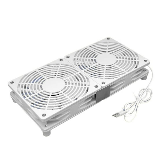 Yammee 120mm USB 5V Cooling Fan Portable Cooling Fan for Tablet TV Receiver Router DVR Computer Cabinet Component Cooling