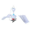 thumbnail image 1 of Yammee 12V Portable Ceiling Fan 20inch Mini Hanging Ceiling Fan Camping Tent Fan with Switches for Outdoor Gazebos Ceiling Fan, 1 of 17
