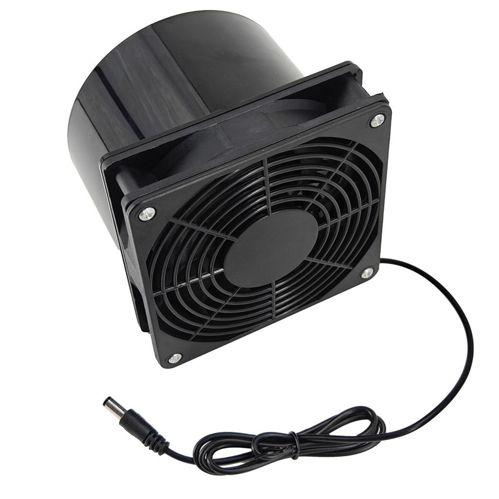 Yammee 12V Ventilator Powered Fan Air Extractor for Dog Chicken House
