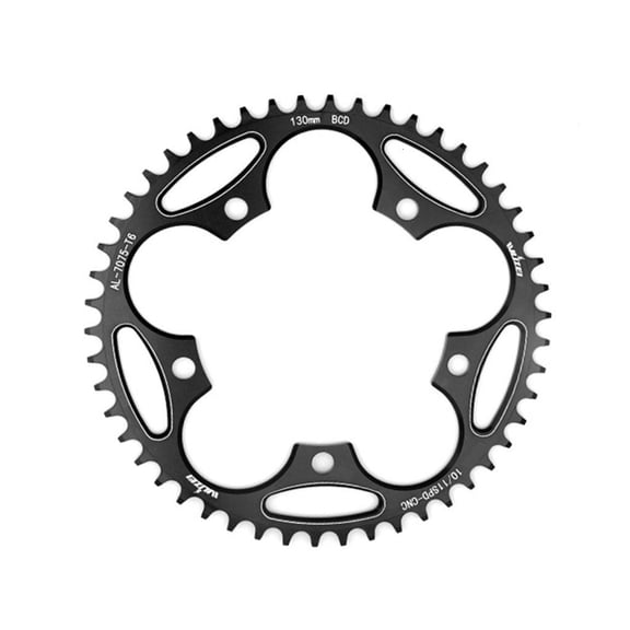 Yammee 130BCD 50/52/54/56/58/60T Round Narrow Wide Sprockets MTB Road Bike Chainwheel Aluminum Bicycle Chainring