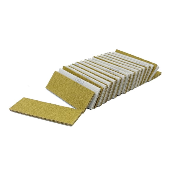 Yammee 130Pcs Micro Sander Mini Detail Handle Sanding Tool Small Projects Sandpaper
