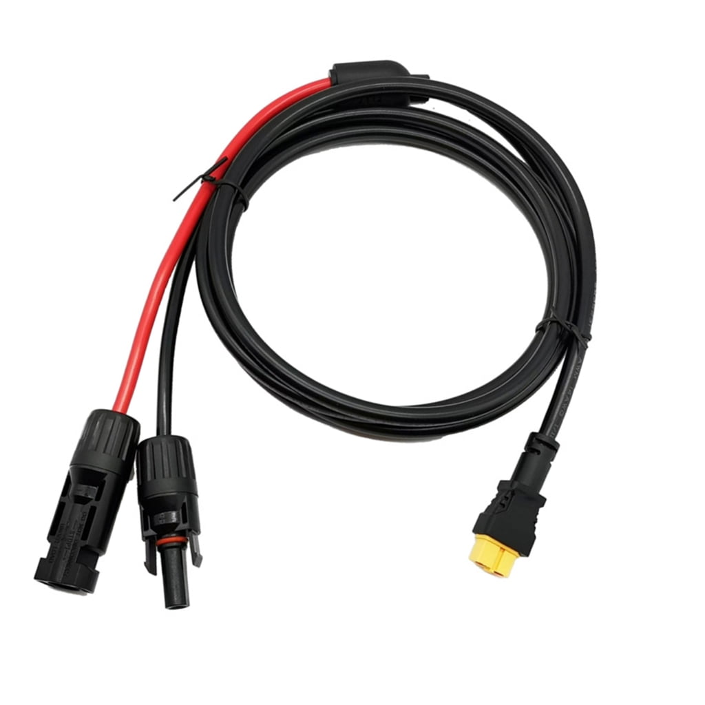 Yammee 16AWG Solar Connector to XT60 Cable Solar to XT60 Female Extension Cable for Solar Panel, Batteries, Power Stations