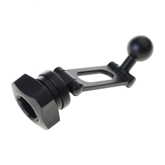 Yammee 17mm Ball Joint Extension Arm for Car Air Outlet Phone Stand Mount Holder Female to Male Adapter Bracket Extender Rod