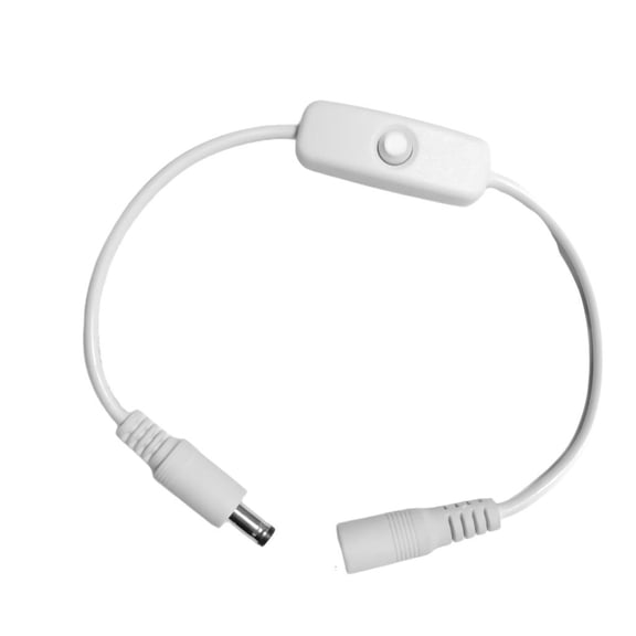 Yammee 1PC Inlined Switcher DC5521 Power Cable for Small Electronic Devices