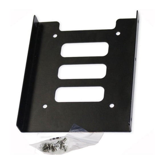 Yammee 2.5inch to 3.5inch SSD HDDs Adapter Bracket Metal Mounting Kit Bracket Dock Hard Drive Holder SSD Tray for Desktop PC