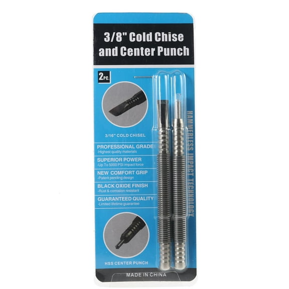 Yammee 2 Pcs Hammerless Hammer Punch Outstanding Precision 1/32"-1/16” Easy to Use