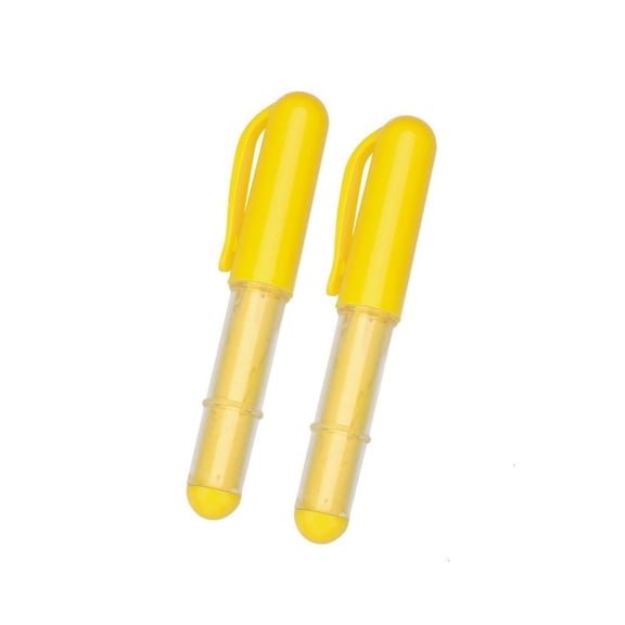 Yammee 2 Pcs Scribing Powder Pen Tailoring Pencils Fabric Chalk Erasable Pencils