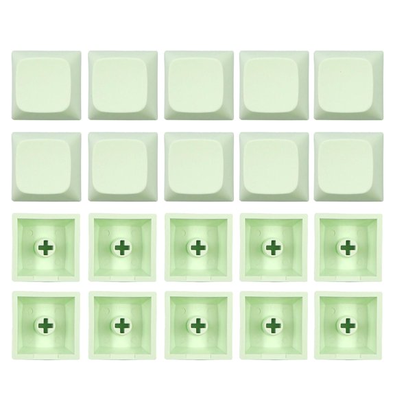 Yammee 20 Pieces XDA Profile 1U Dye Sublimation PBT Keycap for Mechanical Keyboard