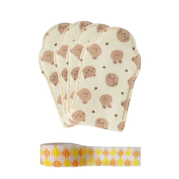 Yammee 20PCS Waterproof Pet Shoes with Self Adhesive Bandage Disposable Dogs Booties Walking Dogs Booties Nonslip Dogs Shoes