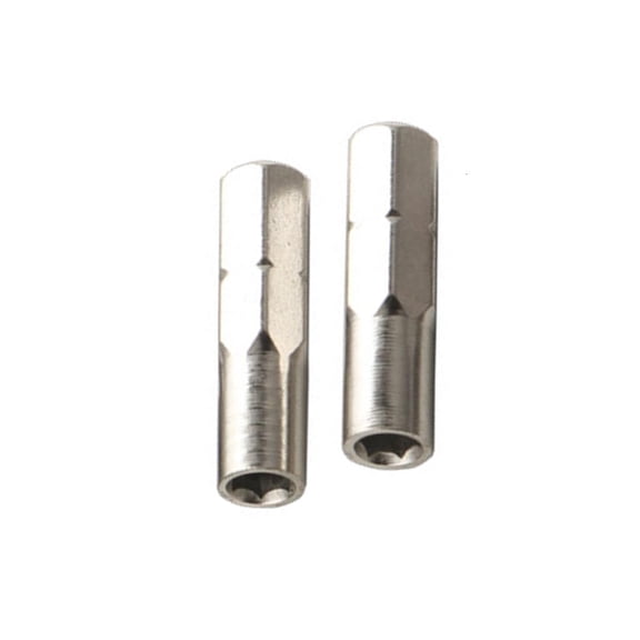 Yammee 2Pcs 1/4" to 4mm Insert Bit Adapter Screwdriver Adapter for Easy Screw Handling