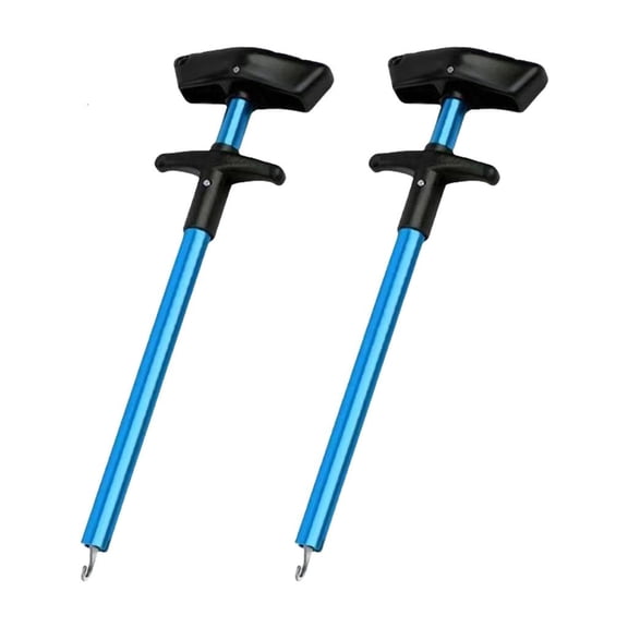 Yammee 2Pcs Fish Dehooker Fishing Hook Separator Aluminum Extractor Fishing Gear