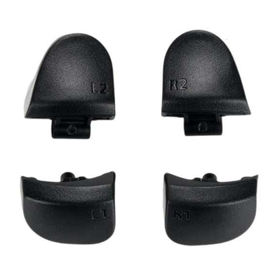 Yammee 2pcs Spring & L1R1L2R2 Full Handle Button Set for P5 Version 3 Game Controllers