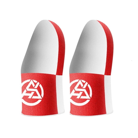 Yammee 2x High Sensitivity Fiber Finger Sleeves Improved Tactile Feedback For FPS Game