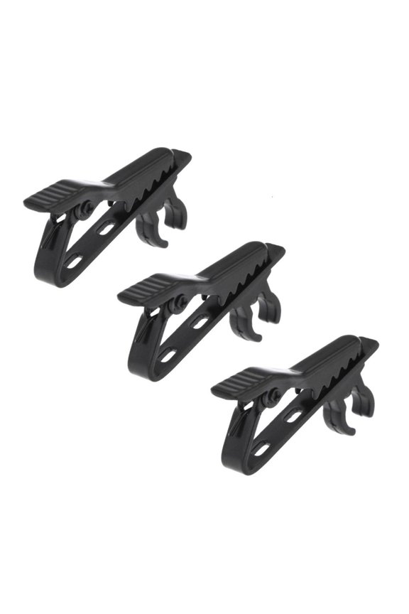 Yammee 3/5/10pcs Metal Microphone Lapel Tie Clips for Lapel Lavalier Mic Video Meeting
