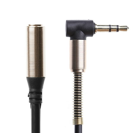 Yammee 3.5mm Jack Male to 3.5 mm Female Connector Stereo Audio Adapter Headphone Jack