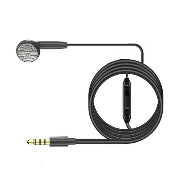 Yammee 3.5mm/Type C Headsets Earpiece In Ear Single Earbud 3.5mm/Type C Earphone Extension Line for Phone MP3 Player Computer Notebook