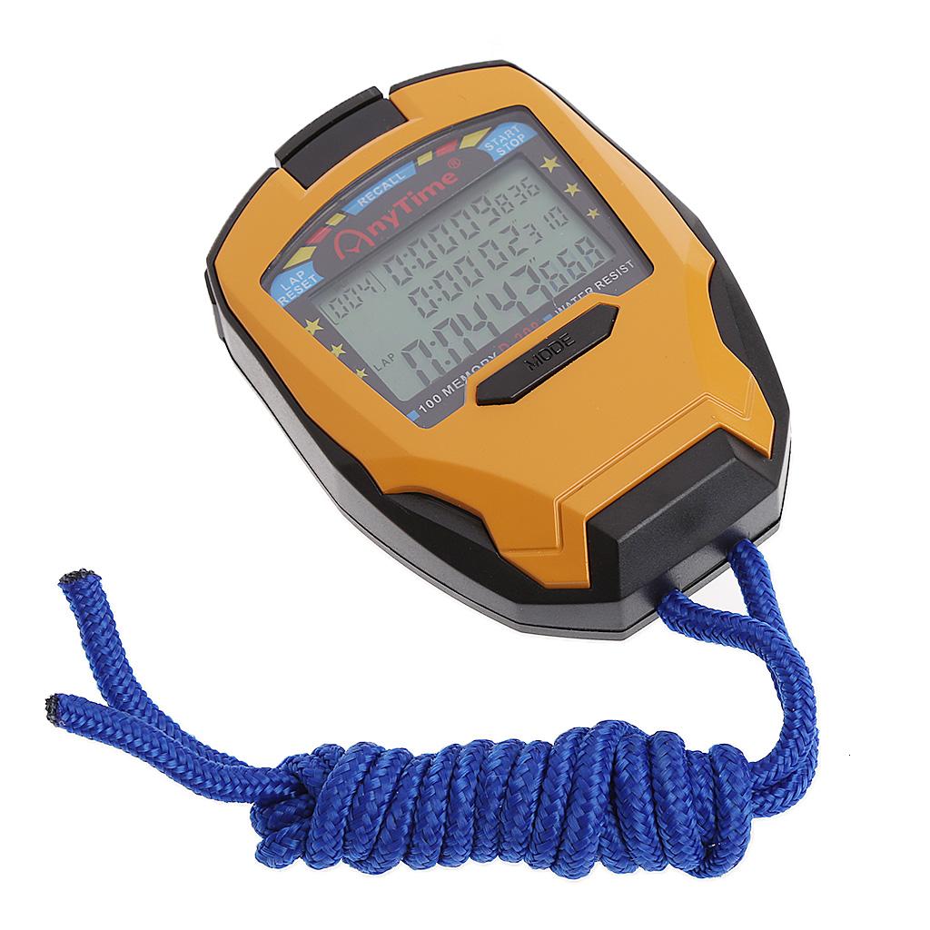 Row Timer Yammee 3 Row100 Lap 1/1000s Digital Sport Counter Timer Professional ...