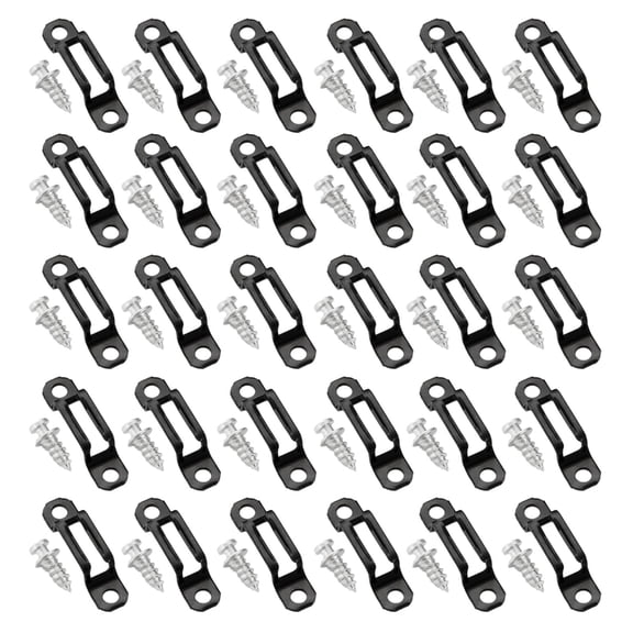 Yammee 30Pieces Stainless Steel Invisible Screw Fasteners For Cabinets And Wardrobes Assembly Uniform Strong Force Application